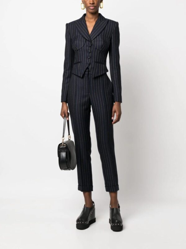 Moschino  pinstripe cropped trousers - Image 2