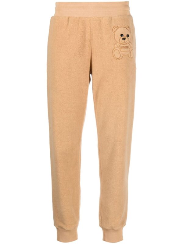 Moschino  Teddy-bear detail cropped trousers