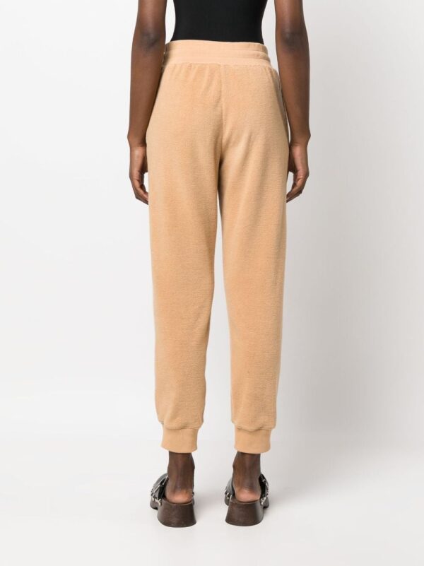 Moschino  Teddy-bear detail cropped trousers - Image 4