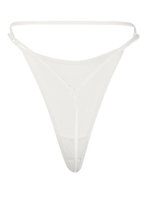 ANDREĀDAMO  strap-detailing ribbed thongs - Image 2