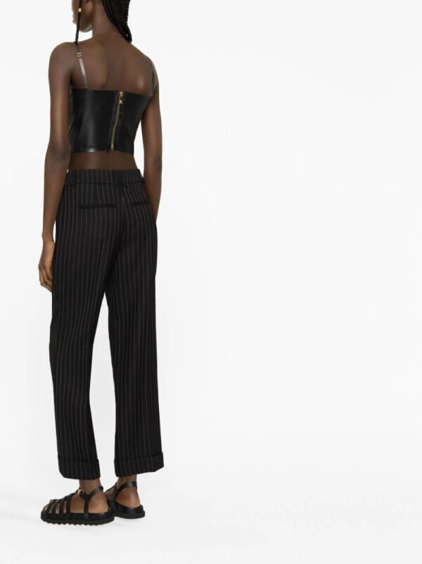 Versace  patent bustier top - Image 3