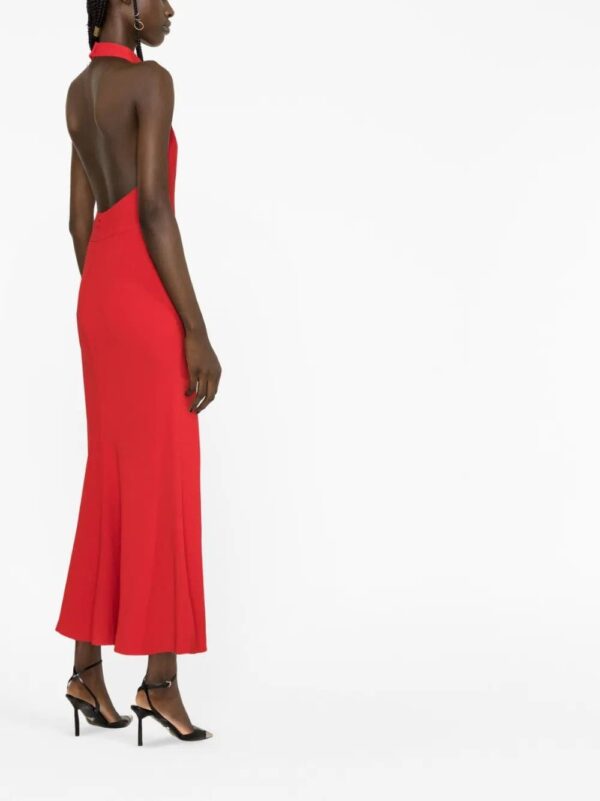 Alexander McQueen  halterneck midi dress - Image 4
