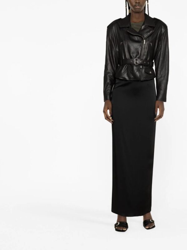 Saint Laurent  belted leather jacket - Image 2
