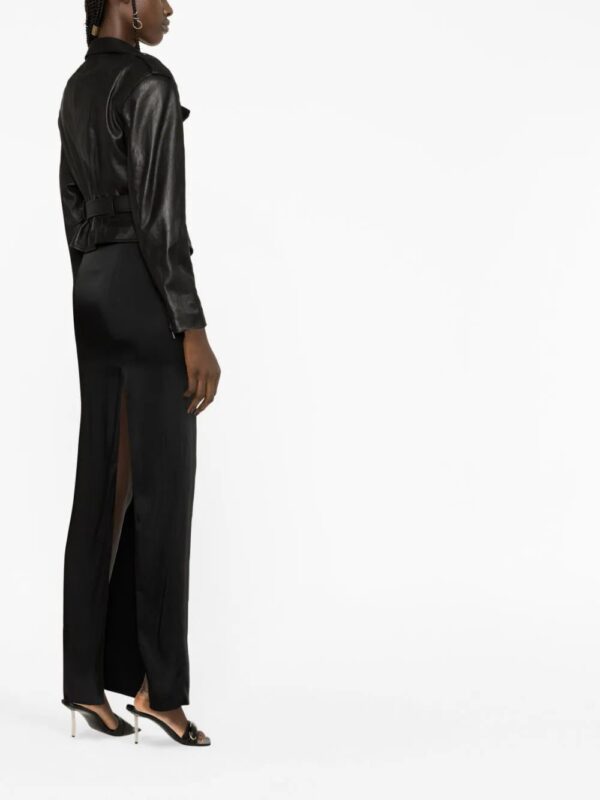 Saint Laurent  belted leather jacket - Image 3