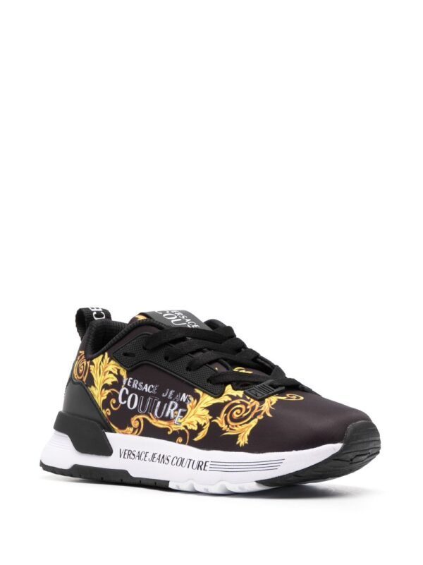Versace Jeans Couture logo-print lace-up sneakers - Image 2