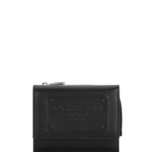 Dolce & Gabbana logo-embossed leather wallet