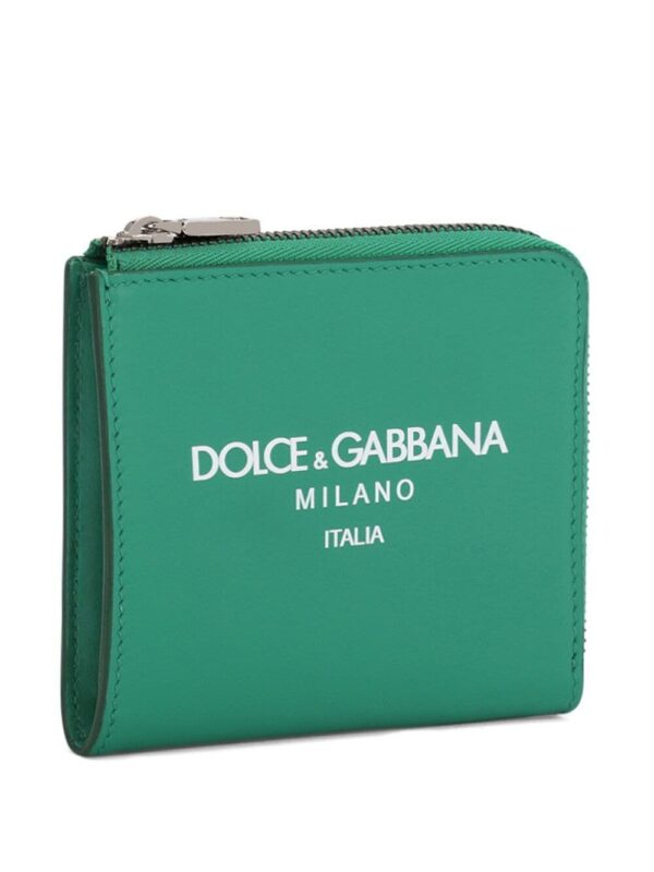 Dolce & Gabbana logo-print leather wallet - Image 3