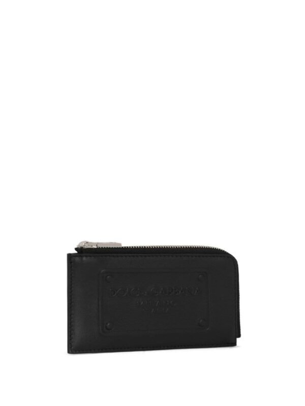 Dolce & Gabbana logo-embossed leather wallet - Image 3