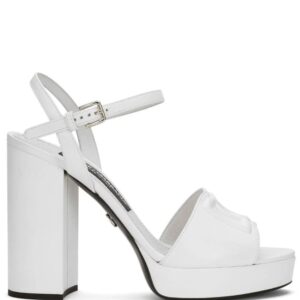 Dolce & Gabbana  logo-embroidered platform sandals