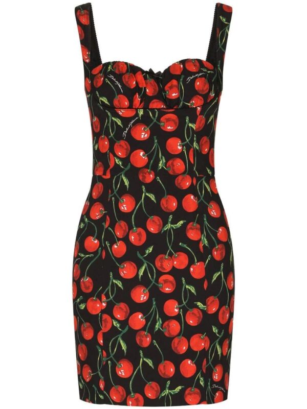 Dolce & Gabbana  cherry print minidress
