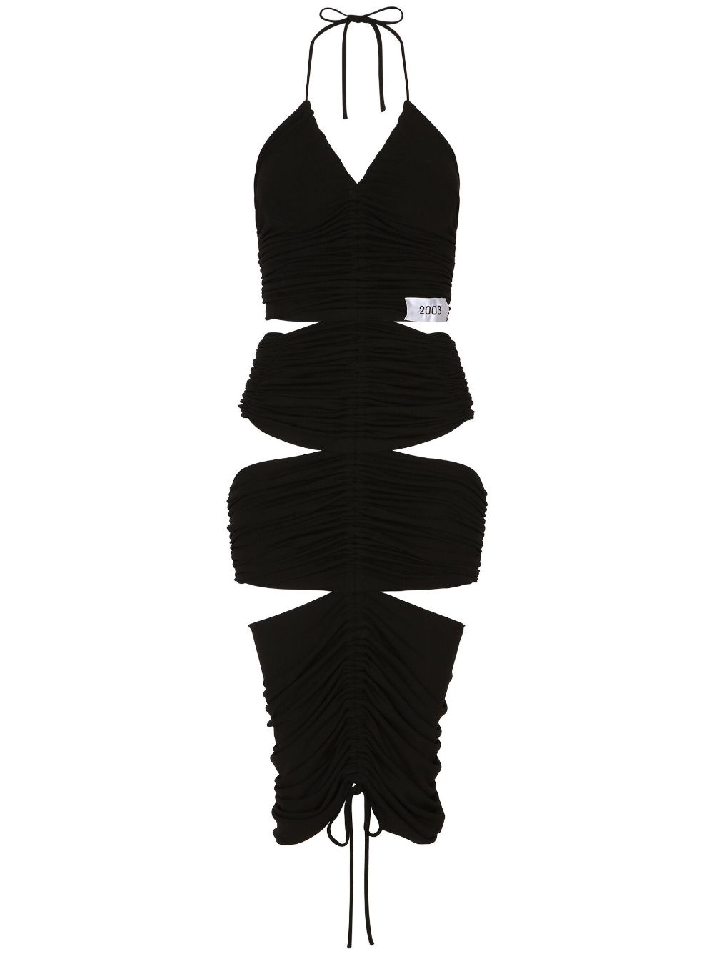 Dolce & Gabbana x Kim cut-out ruched dress