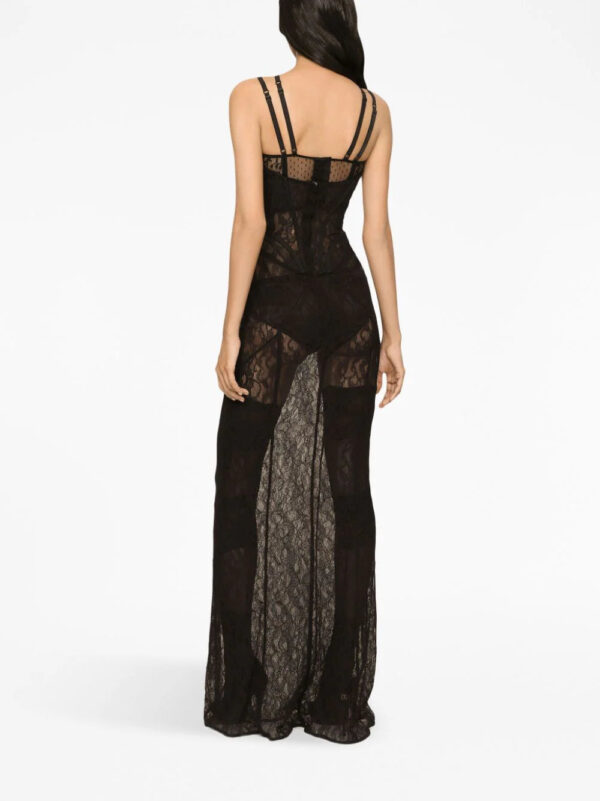 Dolce & Gabbana  x Kim semi-sheer corset gown - Image 4