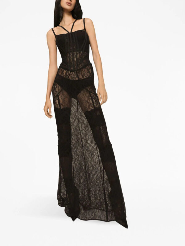 Dolce & Gabbana  x Kim semi-sheer corset gown - Image 3