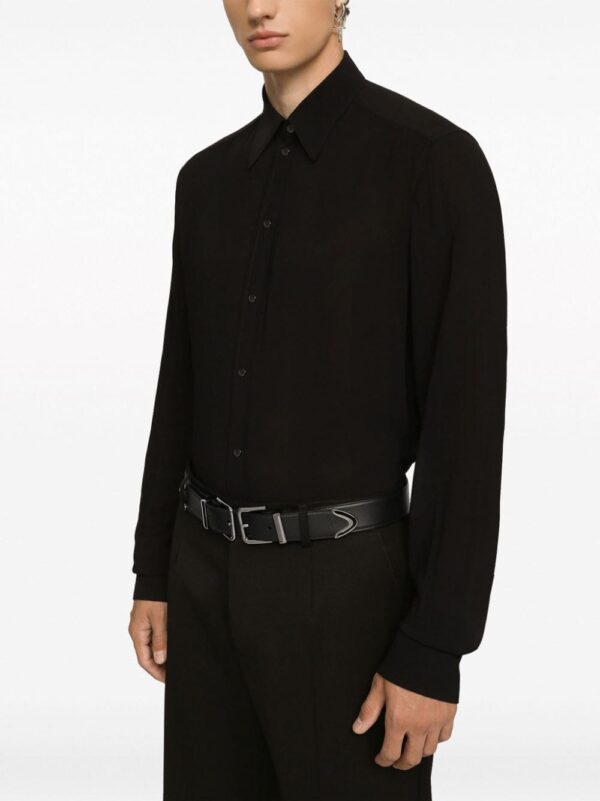 Louis Vuitton skull-buckle leather belt - Image 3
