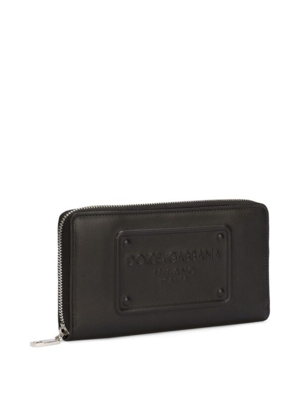 Dolce & Gabbana embossed-logo leather wallet - Image 2