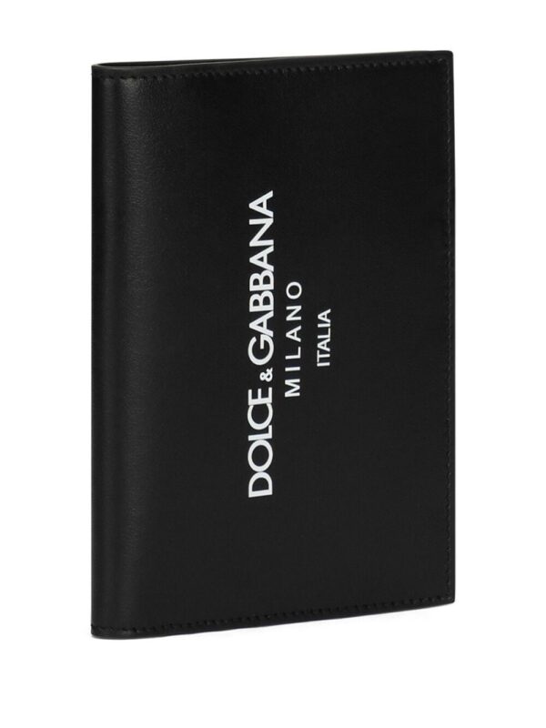 Dolce & Gabbana logo-print bi-fold wallet - Image 3