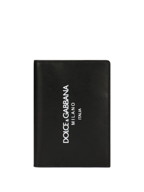 Dolce & Gabbana logo-print bi-fold wallet