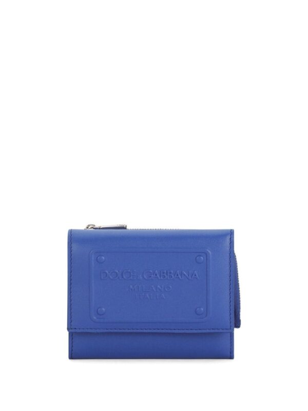 Dolce & Gabbana logo-embossed leather wallet
