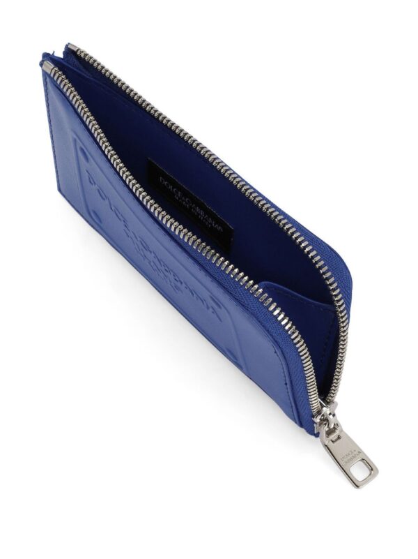 Dolce & Gabbana logo-debossed zip-around long wallet - Image 4
