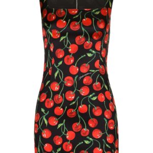 Dolce & Gabbana cherry-print minidress