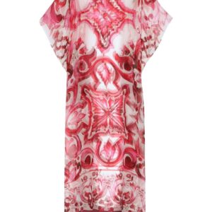 Dolce & Gabbana Majolica-print kaftan dress