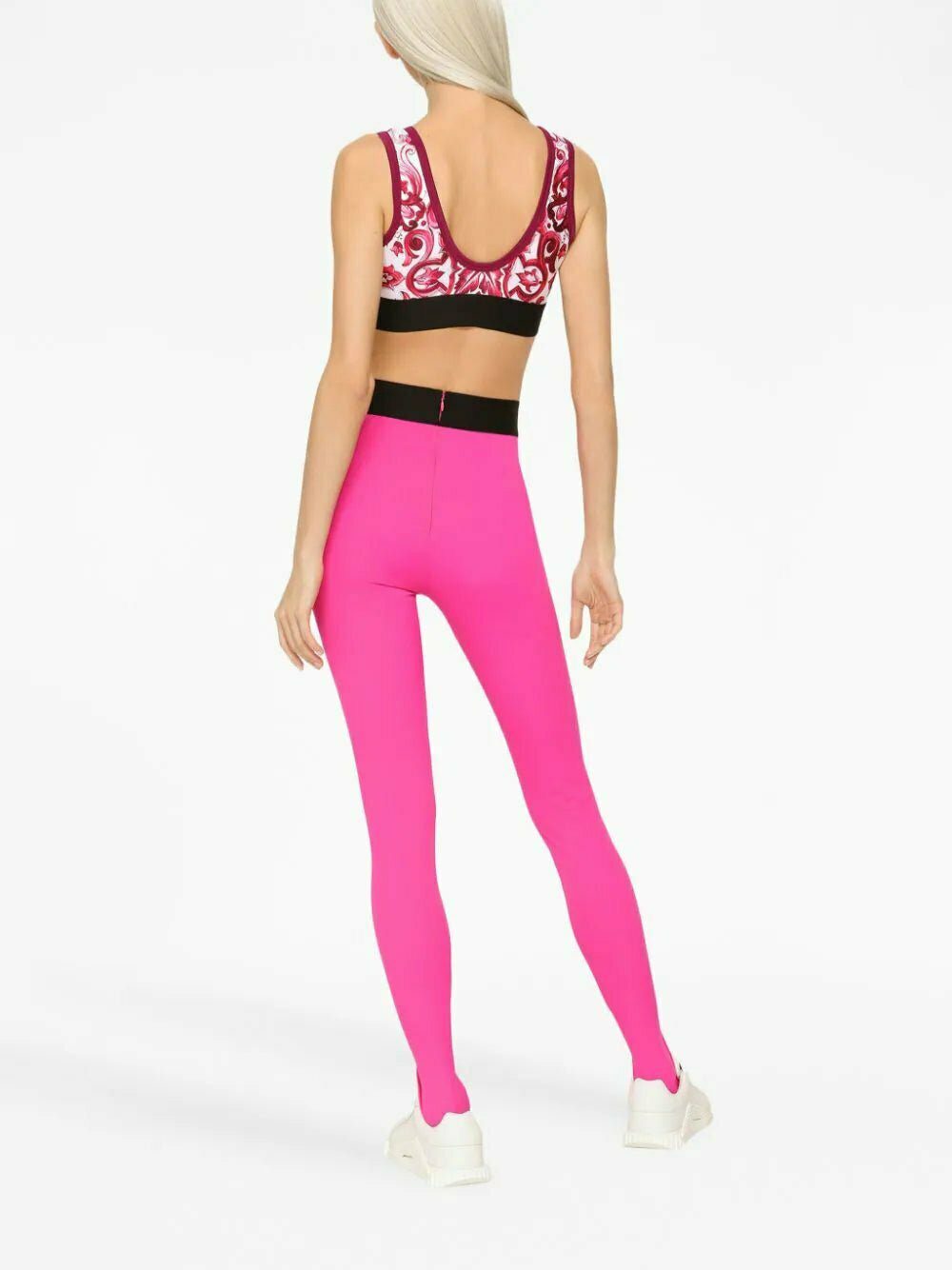 Dolce & Gabbana Majolica-print cropped top - Image 3