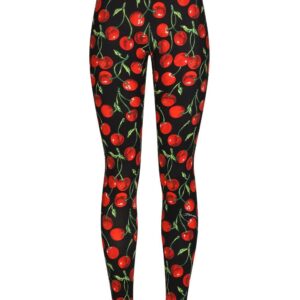 Dolce & Gabbana  cherry-print technical jersey leggings