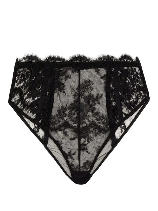 Dolce & Gabbana  high-waisted floral-lace briefs