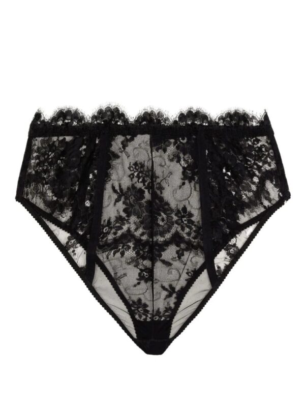 Dolce & Gabbana  high-waisted floral-lace briefs - Image 2