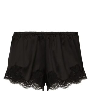 Dolce & Gabbana  lace-detailing satin-finish briefs