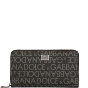 Dolce & Gabbana logo jacquard cardholder