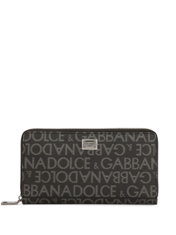 Dolce & Gabbana logo jacquard cardholder