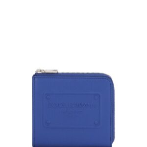 Dolce & Gabbana logo-debossed zip-around wallet