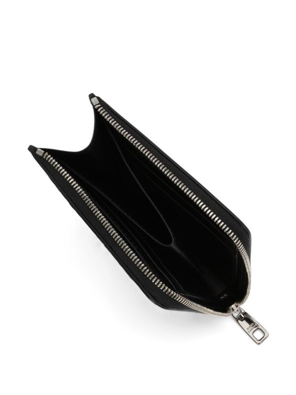 Dolce & Gabbana logo-debossed zip-around wallet - Image 4