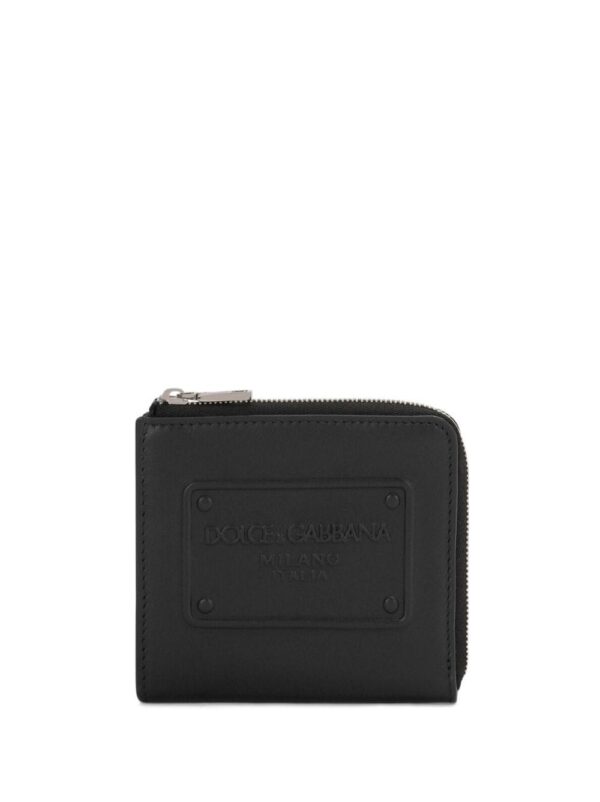 Dolce & Gabbana logo-debossed zip-around wallet