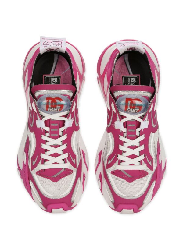 Dolce & Gabbana Fast panelled low-top sneakers - Image 4