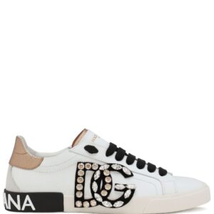 Dolce & Gabbana Portofino rhinestone-embellished sneakers