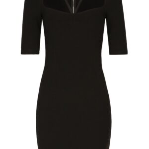 Dolce & Gabbana strappy half-length sleeves minidress