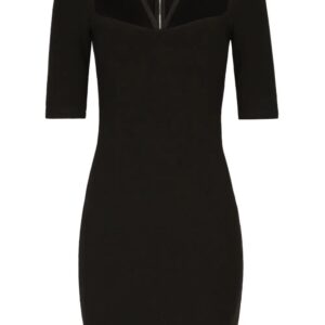 Dolce & Gabbana  strappy half-length sleeves minidress