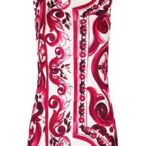Dolce & Gabbana Majolica print tank top