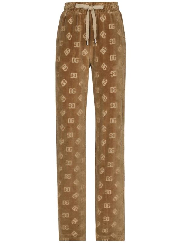Dolce & Gabbana  DG logo-print jacquard track pants
