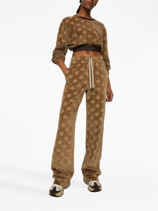 Dolce & Gabbana  DG logo-print jacquard track pants - Image 2