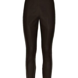 Dolce & Gabbana  logo-waistband satin leggings