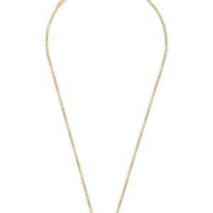 Dolce & Gabbana  logo-charm polished necklace