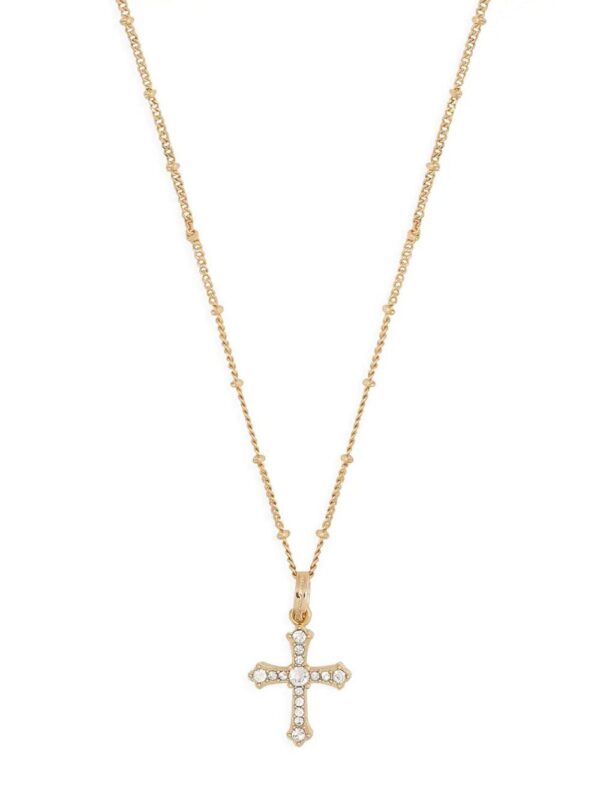 Dolce & Gabbana  crystal-embellished chain-link detailing necklace - Image 2