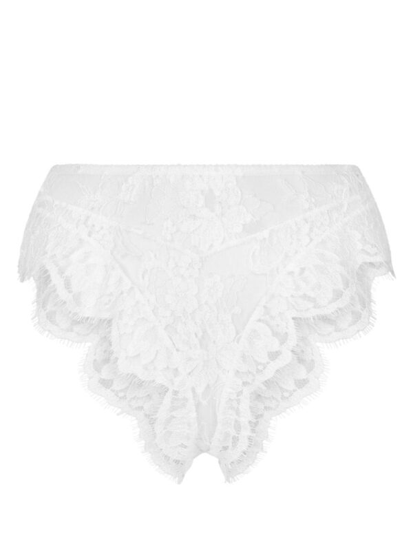 Dolce & Gabbana  floral-lace high-waisted briefs