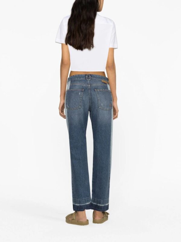Stella McCartney  colour-block straight-leg jeans - Image 3