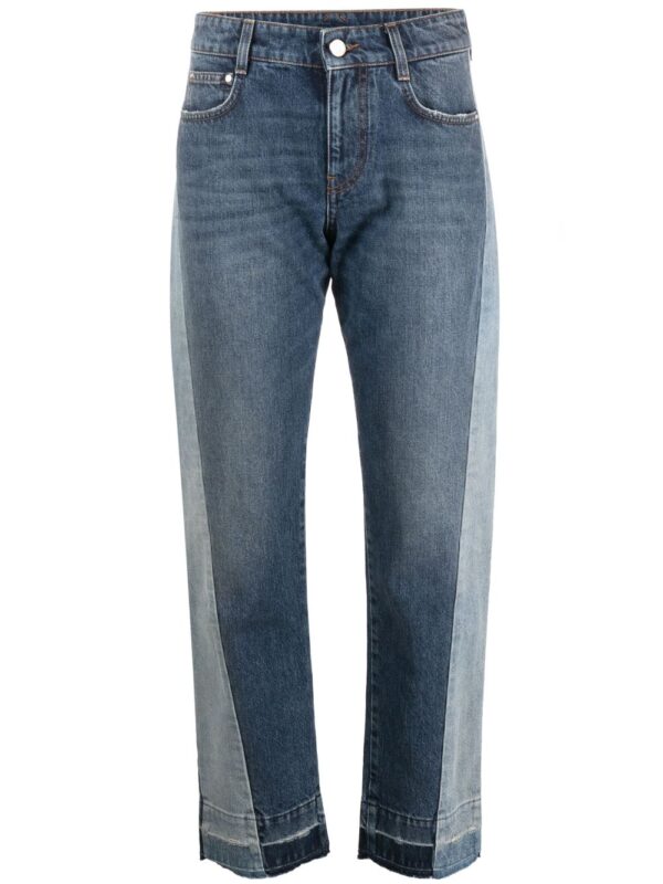 Stella McCartney  colour-block straight-leg jeans