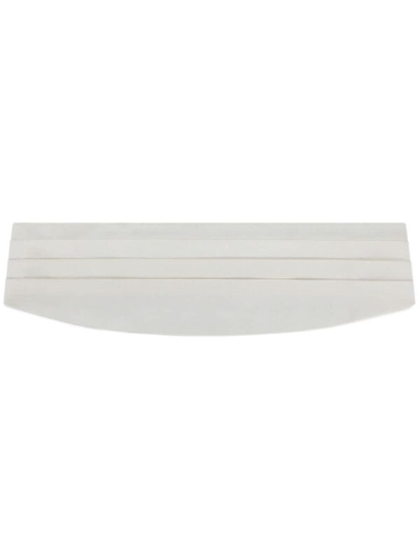 Louis Vuitton pleated silk cummerbund
