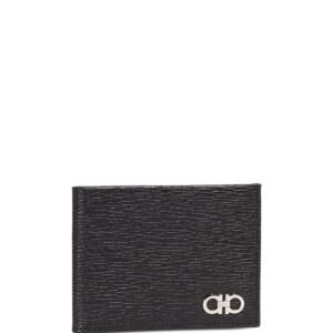 Ferragamo Gancini-plaque leather wallet
